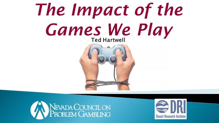 The Impact of the Games We Play