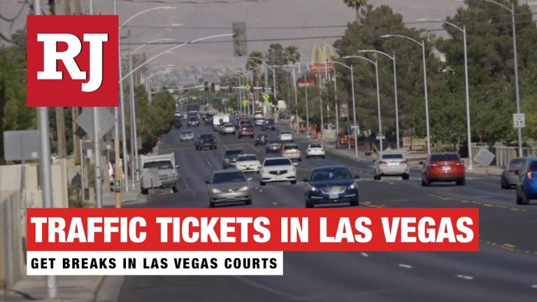 Thousands of ticketed drivers get breaks in Las Vegas courts