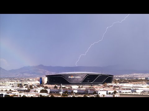 Thunderstorm over Southern Las Vegas