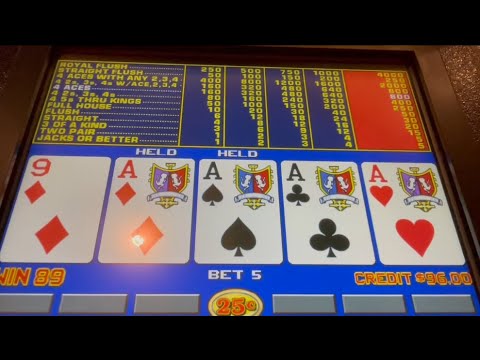 Video Poker: Double Double Bonus Poker 100% Payout Session