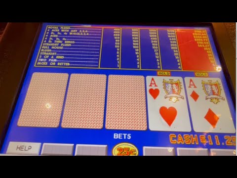 Video Poker: Triple Double Bonus Poker Progressive Play Session