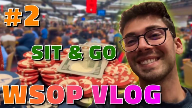 WSOP LAS VEGAS VLOG #2 – SIT & GO E SENSI DA RAGNO – BIG PROFIT SESSION