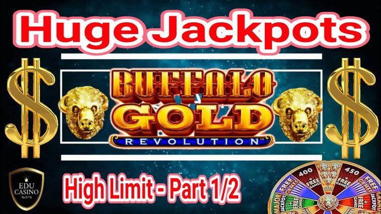 Wow! Look this Huge Jackpots in this Weekend at Buffalo Gold Revolution Slot in High Limit