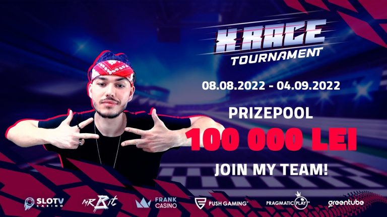 100 000 LEI X RACE CONCURS ! Push Gaming ! Pacanele Live +18