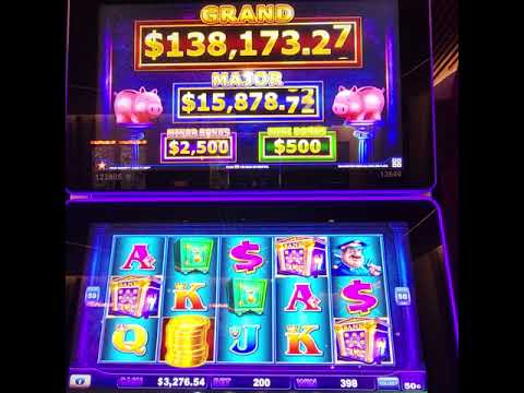 $100 BET HUGE WIN LOCK IT LINK PIGGY BANKIN HOLD N SPIN HARD ROCK HOLLYWOOD HIGH LIMIT 50cents Denom