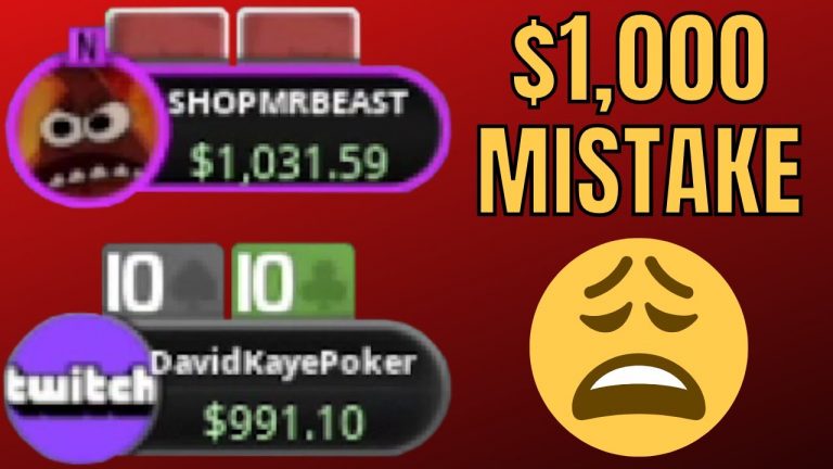 $1,000 Mistake | Poker Vlog #491