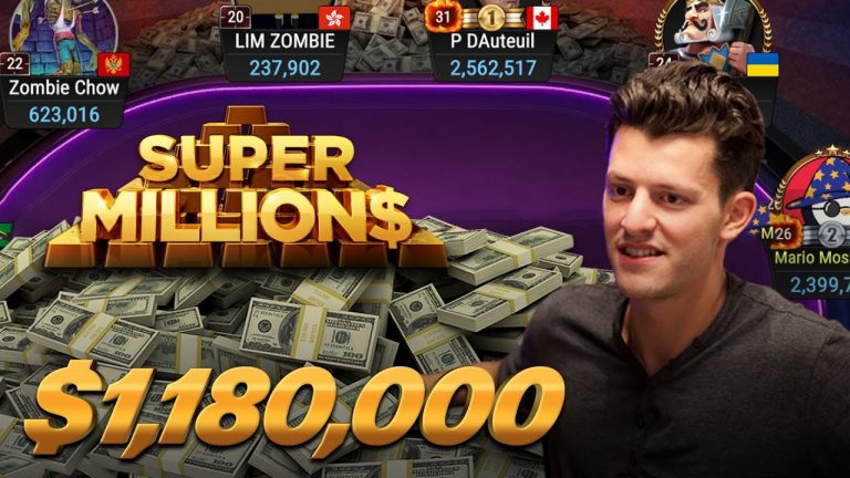 $1,180,000 Poker FINAL TABLE with Matt Waxman | Super Million$ S2 E54