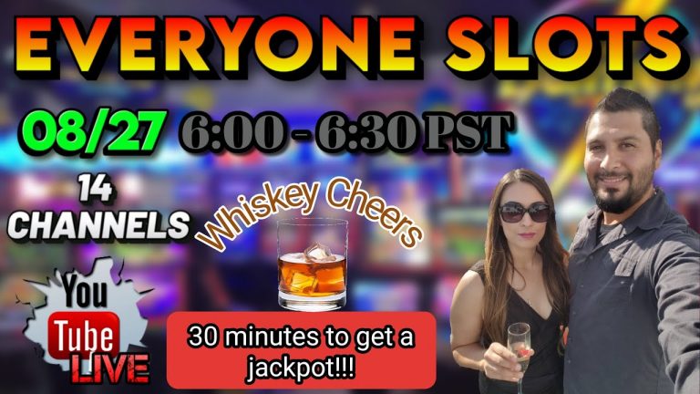 30 Minute LIVE stream! Everyone Slots Event @ Soboba Casino