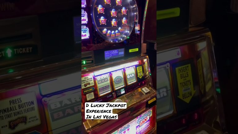 $300/SPIN D Lucky Jackpot Experience in Las Vegas #pinball #casino #jackpot #gambling #lasvegas