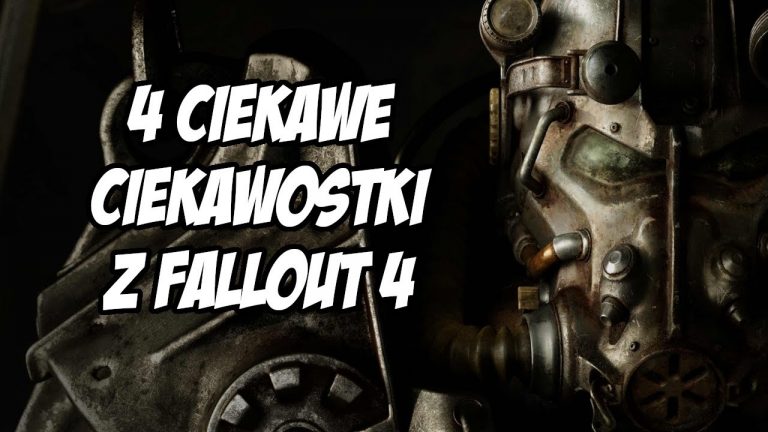 4 ciekawostki z Fallout 4