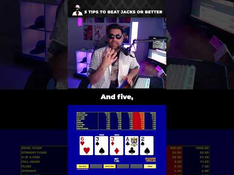 5 Tips To Win At Jacks Or Better Video Poker #shorts