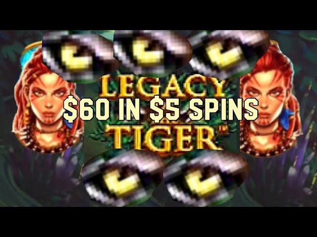 $60 in & Big Win on Legacy of the Tiger | Chumba Casino