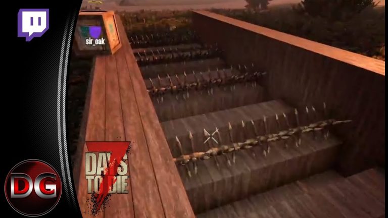 7 Days to Die – Stream Vs Streamer! – Final prep for the first horde night – Twitch VoD!