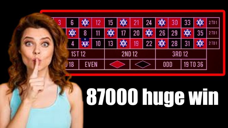 87000 huge win | Roulette win | Best Roulette Strategy | Roulette Tips | Roulette Strategy to Win