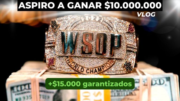 ASPIRO A UN PREMIO DE 10 MILLONES | TORNEO DE POKER MAIN EVENT LAS VEGAS parte 2