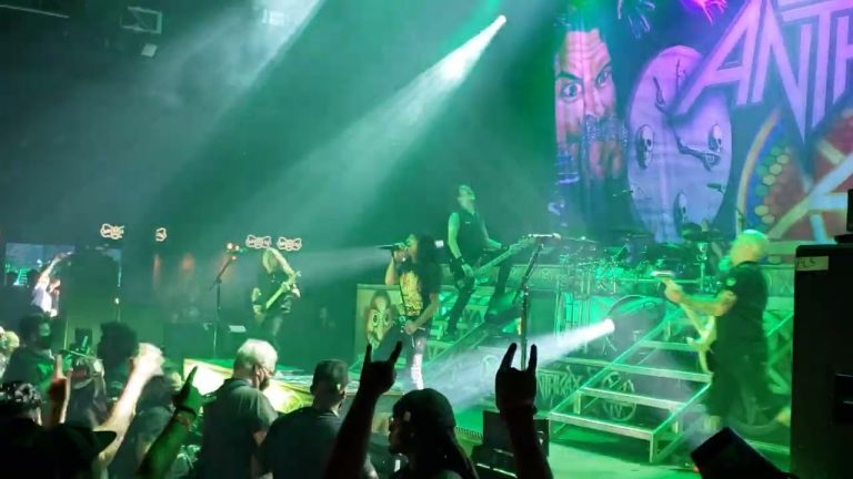 Anthrax Live in Las Vegas NV at Brooklyn Bowl 7/28/2022 40th Anniversary