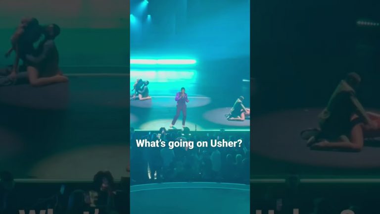 At the Usher Concert. Full video on channel #shorts #short #usherconcert #lasvegas