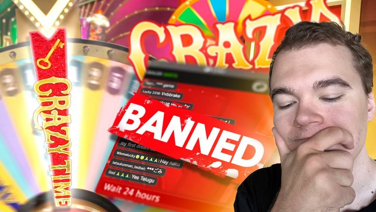 BANNED WHILE PLAYING CRAZY TIME!