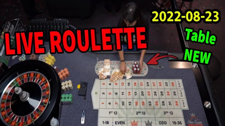 BIG BET IN CASINO ROULETTE LIVE On The New Table New Season 2022-08-23