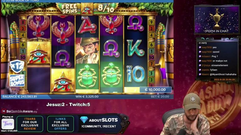 BIG BONUS BUYS & HIGHROLL WITH JESUZ! ABOUTSLOTS.COM – FOR THE BEST BONUSES AND OUR FORUM