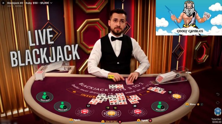 BLACKJACK LIVE ONLINE SESSION (PART #1)