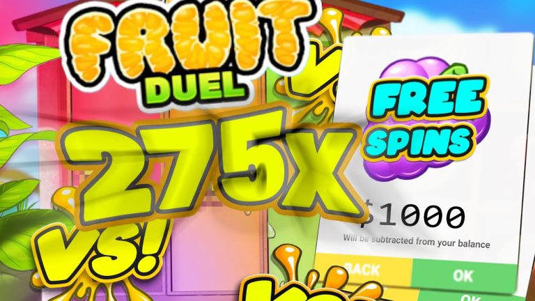 BONUS BUYS ON NEW SLOT MACHINE FRUIT DUEL – HACKSAW GAMING