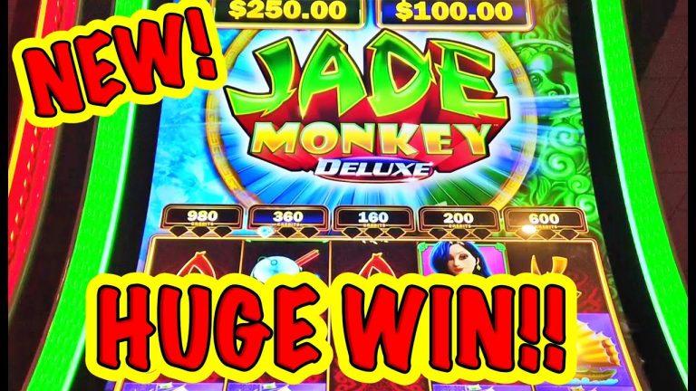 BRAND NEW SLOT: Jade Monkey Deluxe, Huge Win!