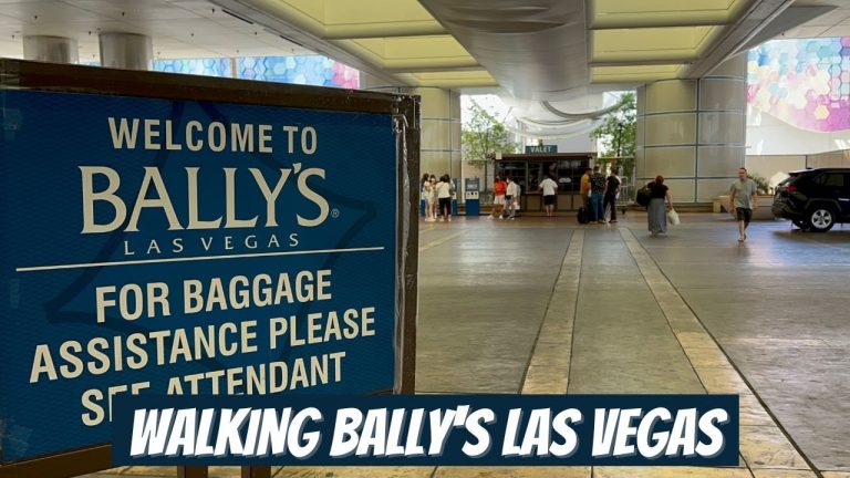 Ballys Las Vegas Hotel & Casino 8/2/22 | Walking Las Vegas Hotels | Las Vegas, Nevada