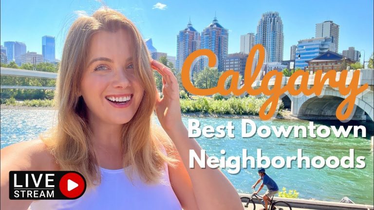 Best Downtown Calgary Neighbourhoods | Livestream Walking Tour