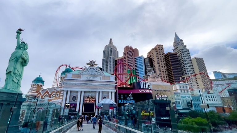 Big Apple Coaster & Adventuredome in Las Vegas! | First-Time Rides on Iconic Desert Coasters