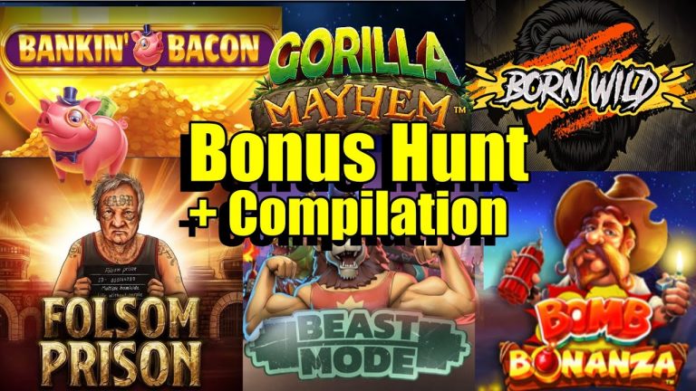 Bonus Hunt + Bonus Compilation, Beast Mode, Folsom Prison, Vegas Megaways & Much More