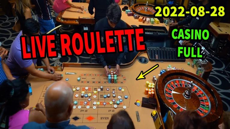 CASINO LIVE Full Night Sunday Table Roulette Big Bet Exclusive 2022-08-28