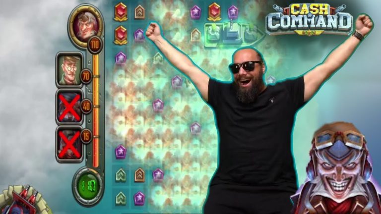 CASINODADDY’S GIGANTIC BIG WIN ON CASH OF COMMAND SLOT