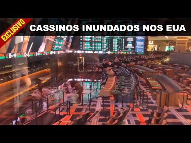 CHUVA INVADE CASSINOS DE LAS VEGAS E CIDADE FICA TOMADA PELAS ÁGUAS