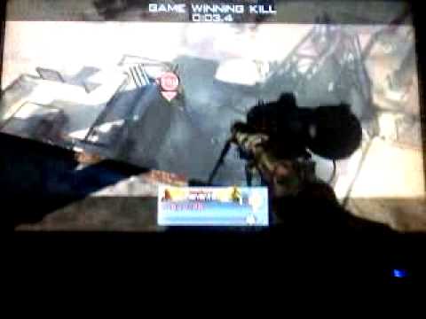 Call of Duty : MW2 Amazing 1440 Throwing Knife!