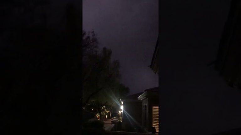 Crazy lightning storm in Las Vegas, NV last night. Went on for hours!