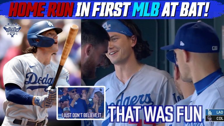 Dodgers James Outman Hits Home Run in First At Bat Breakdown! Outman’s Future Role With LA!