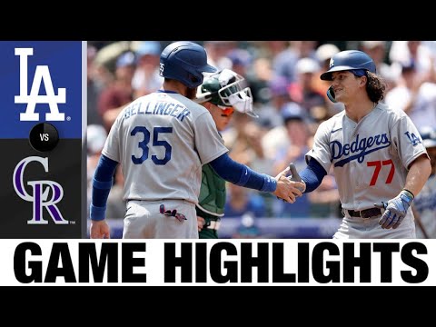 Dodgers vs. Rockies Game Highlights (7/31/22) | MLB Highlights