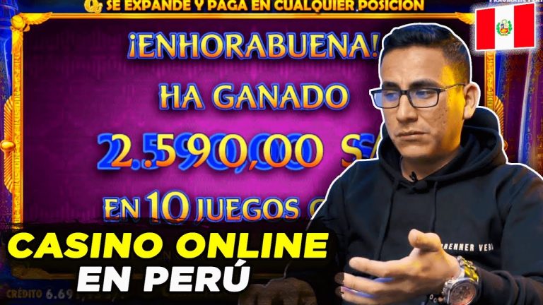 El jugador peruano mostró cómo ganar en el casino online Juegos por dinero real