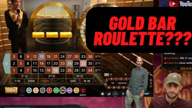 Ever Heard Of Gold Bar Roulette? Me Neither!