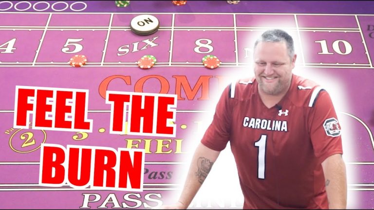 FEEL THE BURN 30 Roll Craps Challenge – WIN BIG or BUST #195