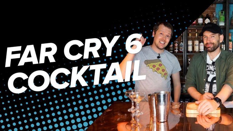 Far Cry 6 Cocktail! WE MIX A YARAN EL PRESIDENTE (Far Cry 6 El Presidente Cocktail Recipe)