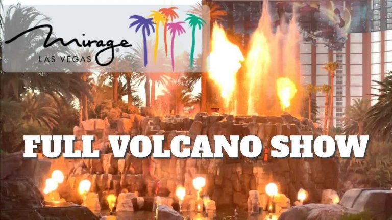 Full Volcano Show – MIRAGE Hotel – Las Vegas 2022