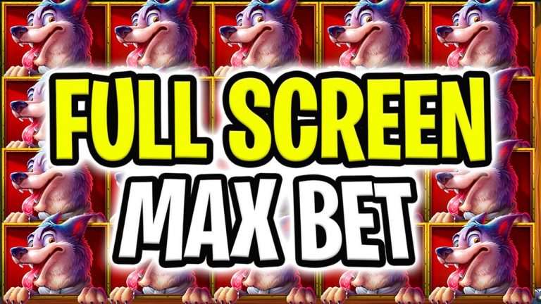 GREEDY WOLF SLOT FULL SCREEN PREMIUMS MAX BET OMG NO WAY *** RARE WIN ***