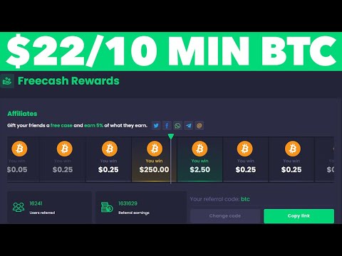 Generate $22 EVERY 10 MINUTES In Bitcoin (Free Crypto) | Make Money Online