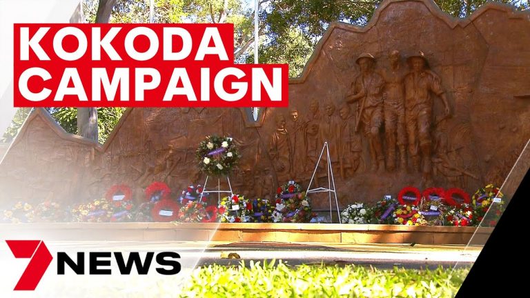 Gold Coast ceremony honours the heroes of Kokoda | 7NEWS