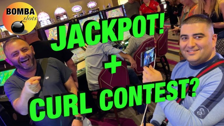 HANDPAY + A CURL CONTEST!? Hold Unto Your KEE-YURL Feat. @NG Slot @Mr Mike Slots Jackpot The Cosmo