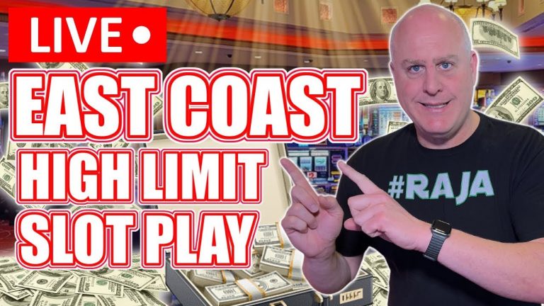 HIGH LIMIT SLOTS LIVE FROM ATLANTIC CITY!