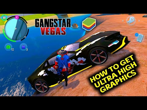 HOW TO GET HIGH GRAPHICS IN GANGSTAR VEGAS || ULTRA HD GRAPHICS || BLUESTACKS 5