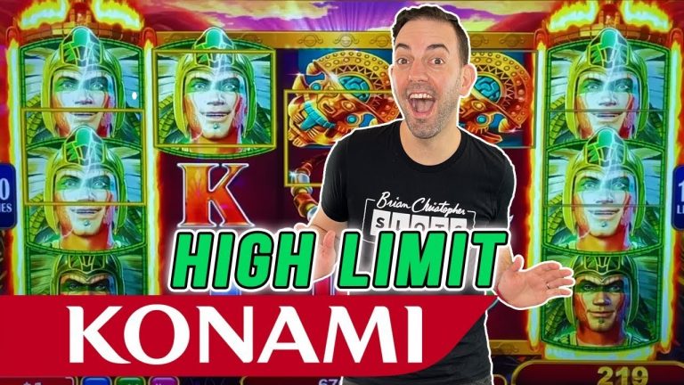 High Limit Konami Slots Shakey Shakey! Talking Stick Casino